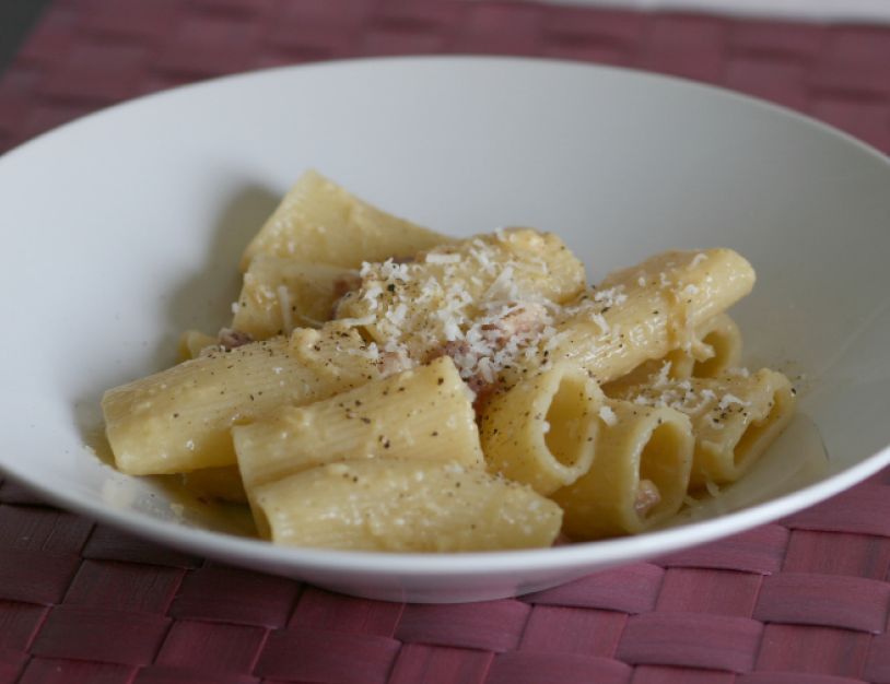 Recetas Rigatoni Alla Carbonara Las Recetas de JuJo