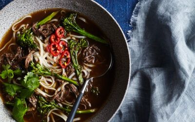 Tartelette: sopa de fideos con carne taiwanesa