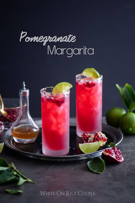 Granada Margarita | Pareja de arroz blanco