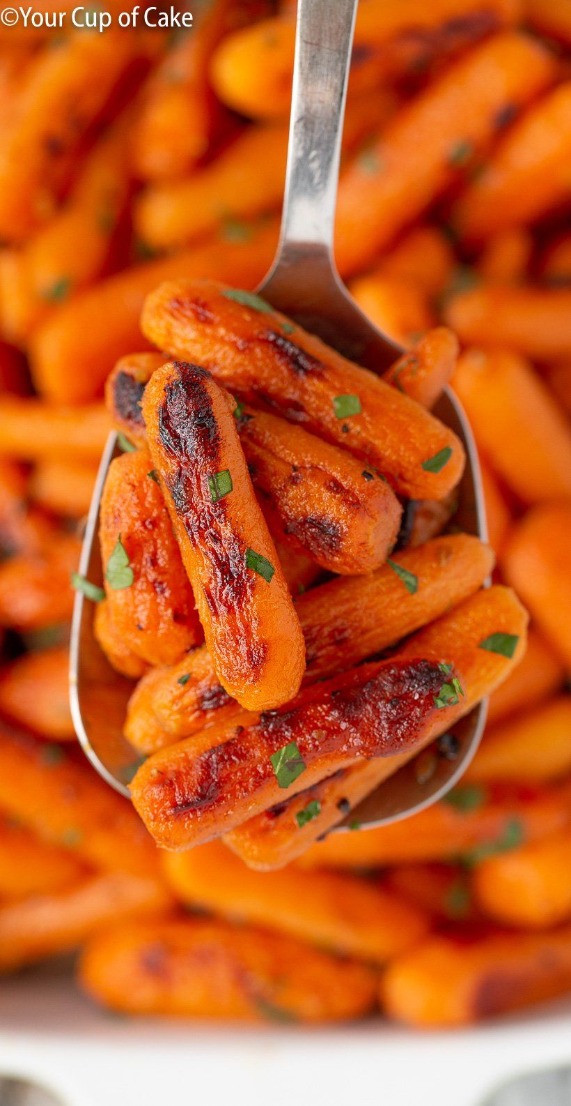 Las mejores zanahorias asadas glaseadas con miel