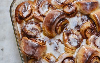 Receta favorita de rollos de canela caseros