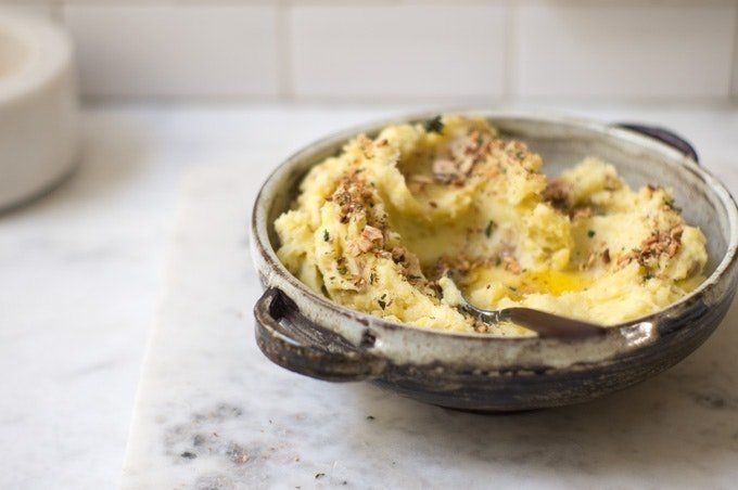 Puré de papas perfecto, esponjoso y mantecoso
