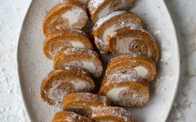 ¡Rollos de calabaza congelados, de dos maneras!