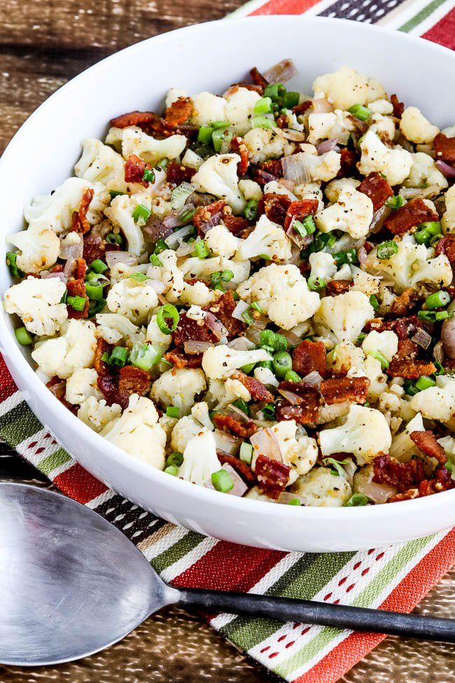 Ensalada de papa alemana baja en carbohidratos