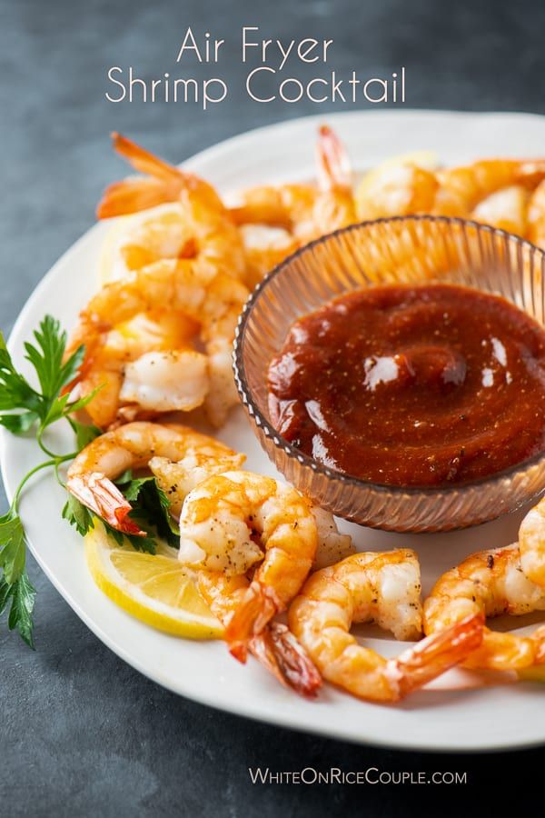 Cóctel de camarones fritos al aire: aperitivo fácil