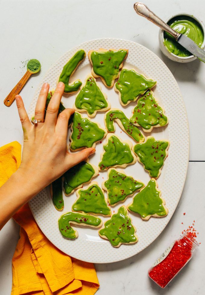 Galletas de azúcar cortadas sin granos (¡1 tazón!)