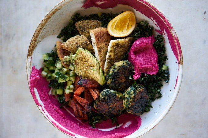 All-star Homemade Falafel Bowl