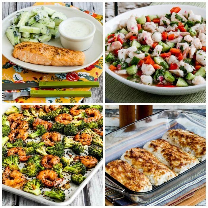 Las MEJORES recetas de pescados y mariscos bajos en carbohidratos