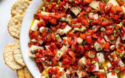 Queso de Navidad marinado!