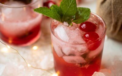 Merry Cherry Christmas Cocktail.