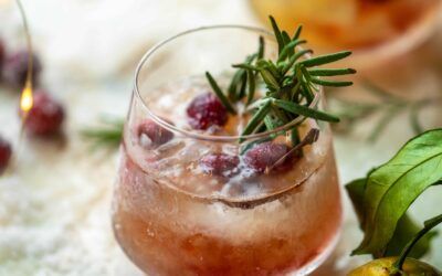 Mistletoe Manhattans.