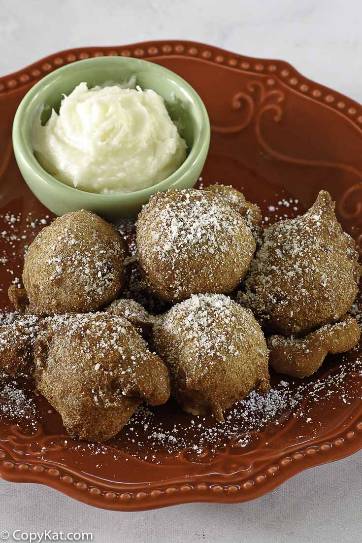 Denny’s Strawberry Pancake Puppies