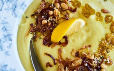 La mejor sopa de coliflor simple