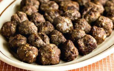 Albóndigas Suecas Al Horno