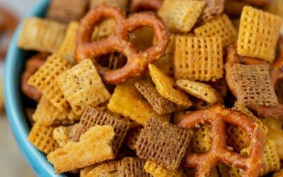 Mezcla de miel y mostaza Chex: tu taza de pastel