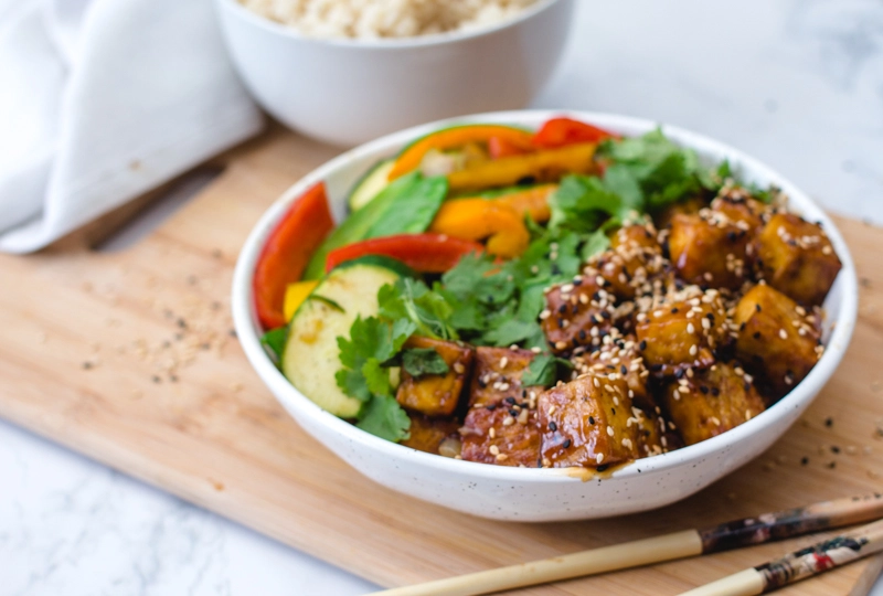 Tofu de sésamo