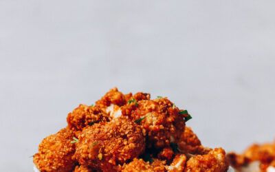 Alas de coliflor empanizadas crujientes | Recetas minimalistas de panadero