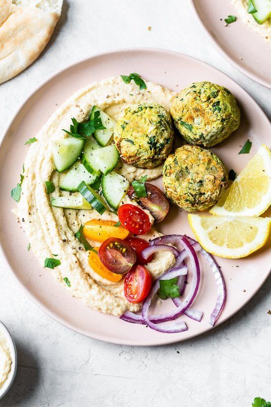 Receta de falafel Quick Air Fryer (con garbanzos enlatados)
