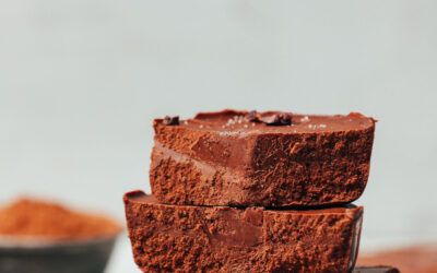 Chocolate con leche vegano cremoso (bajo en azúcar)