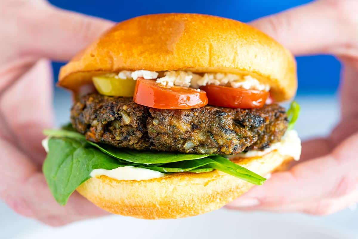 La mejor hamburguesa vegetariana (mejor que la comprada en la tienda)