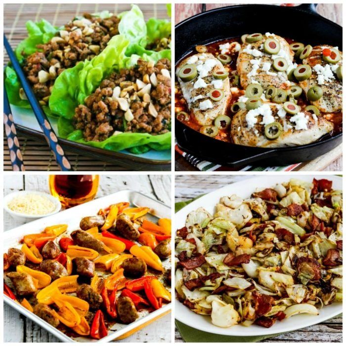 Mis cenas favoritas rápidas y fáciles con bajo contenido de carbohidratos