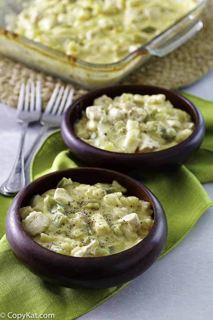 Cazuela de pollo todos los días