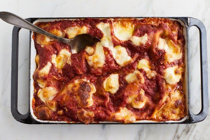 Receta de lasaña roja de último minuto (entre semana)