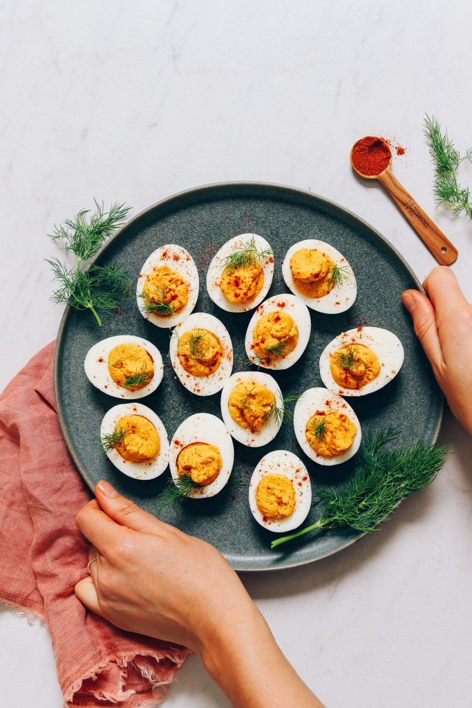 Huevos Rellenos sin Mayo | Recetas minimalistas de panadero