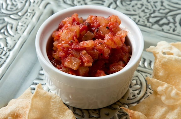 Chutney de menta manzana y albaricoque | VegKitchen.com