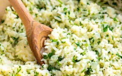 Arroz Perfecto con Cilantro y Lima
