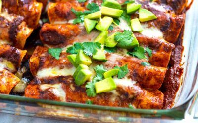 Enchiladas de pollo realmente buenas