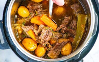 Asado de olla instantáneo fácil (tierno y jugoso)