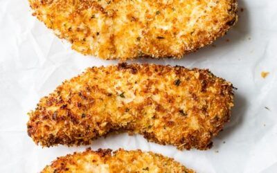 Crujiente Golden Air Fryer Chicken Tenders