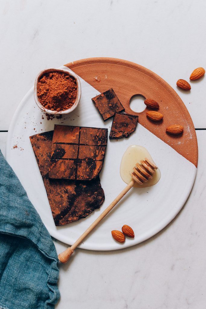 Barras de chocolate Honey Mama’s de 5 ingredientes