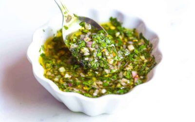 Salsa de chimichurri casera fácil