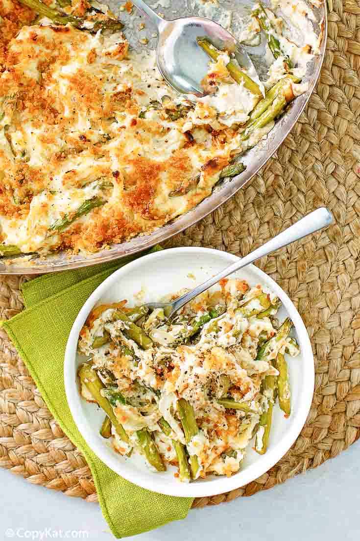 Cazuela de espárragos suizos – Receta fácil de cazuela de espárragos