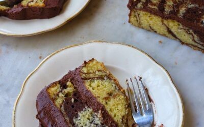 Pastel Remolino de Chocolate y Almendras