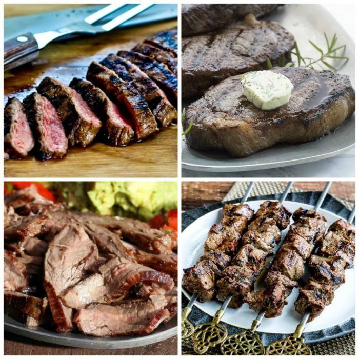 Increíble filete de res bajo en carbohidratos y ceto a la parrilla