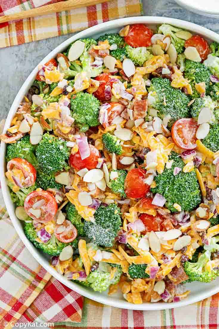 Ensalada de brócoli casera