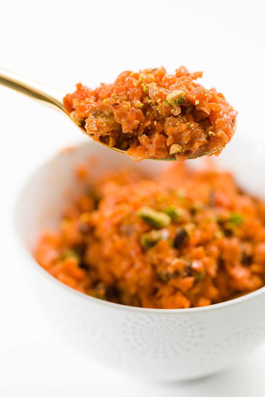 Receta de zanahoria Halwa (Gajar ka Halwa)