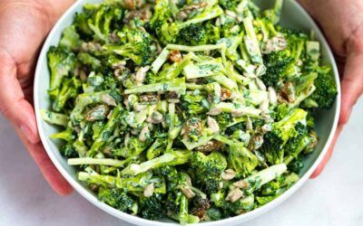 Ensalada de brócoli muy buena