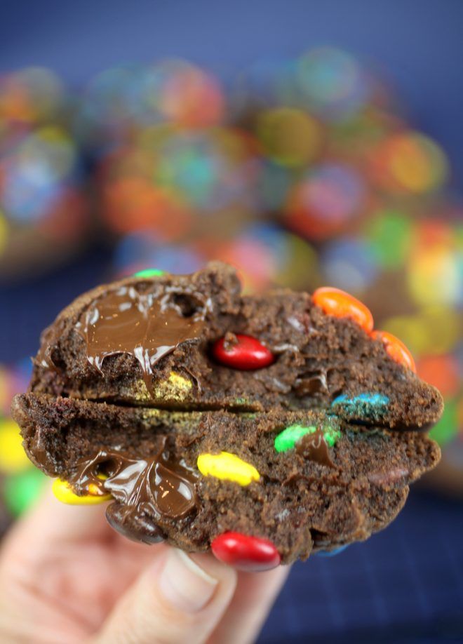 Mega Galletas De Caramelo De Chocolate