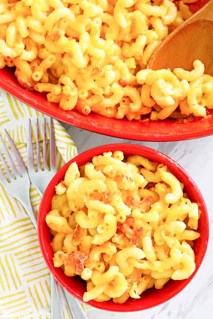 Macarrones con queso de Luby