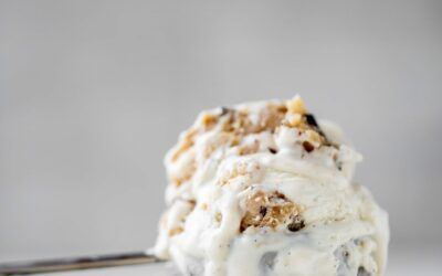 Helado de masa de galleta – Helado de masa de galleta sin batido