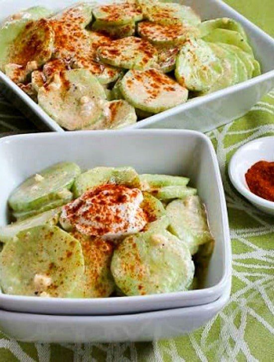 Ensalada de pepino húngara famosa de Al