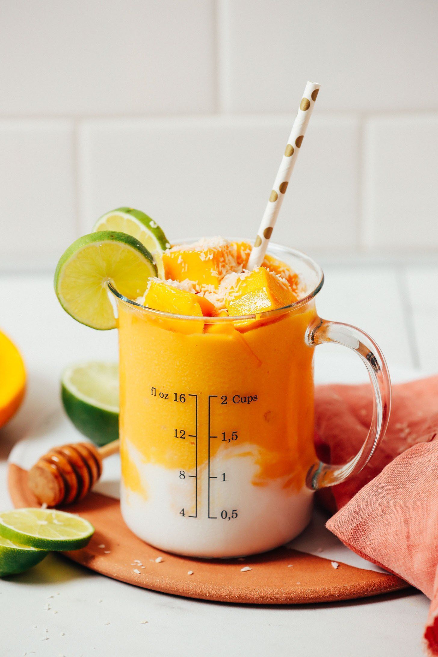 Batido Cremoso de Mango Lassi