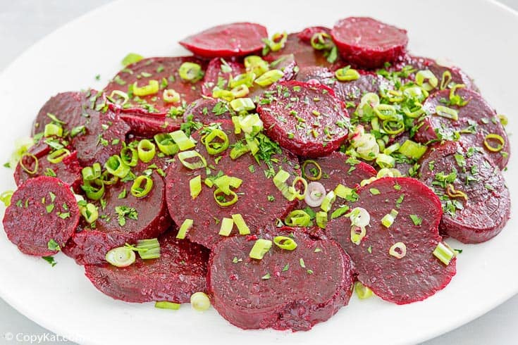 Ensalada de remolacha marinada súper fácil