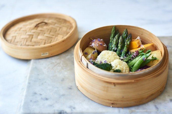 Verduras al vapor