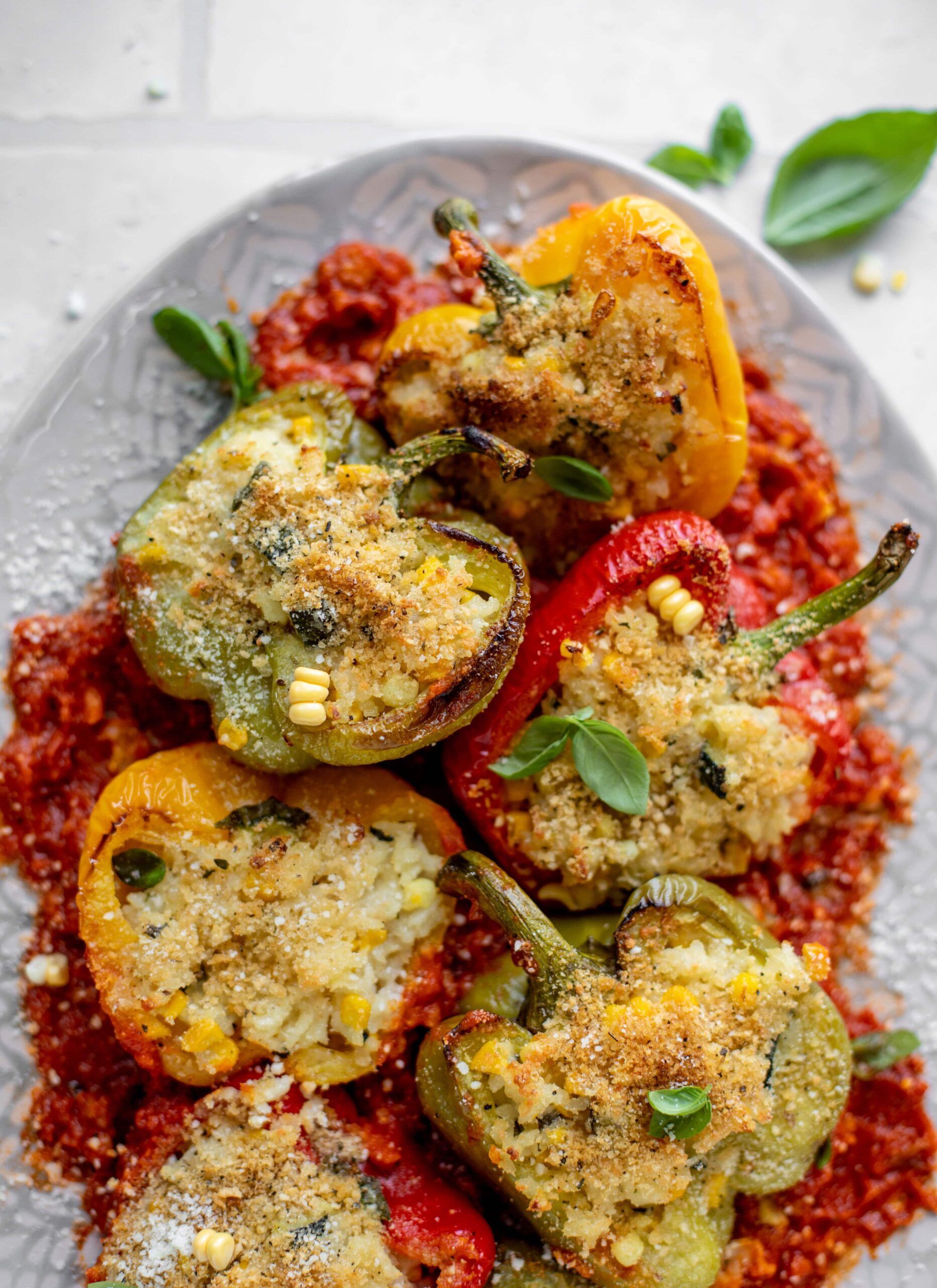Pimientos Rellenos Risotta – Pimientos Rellenos Risotto De Verano