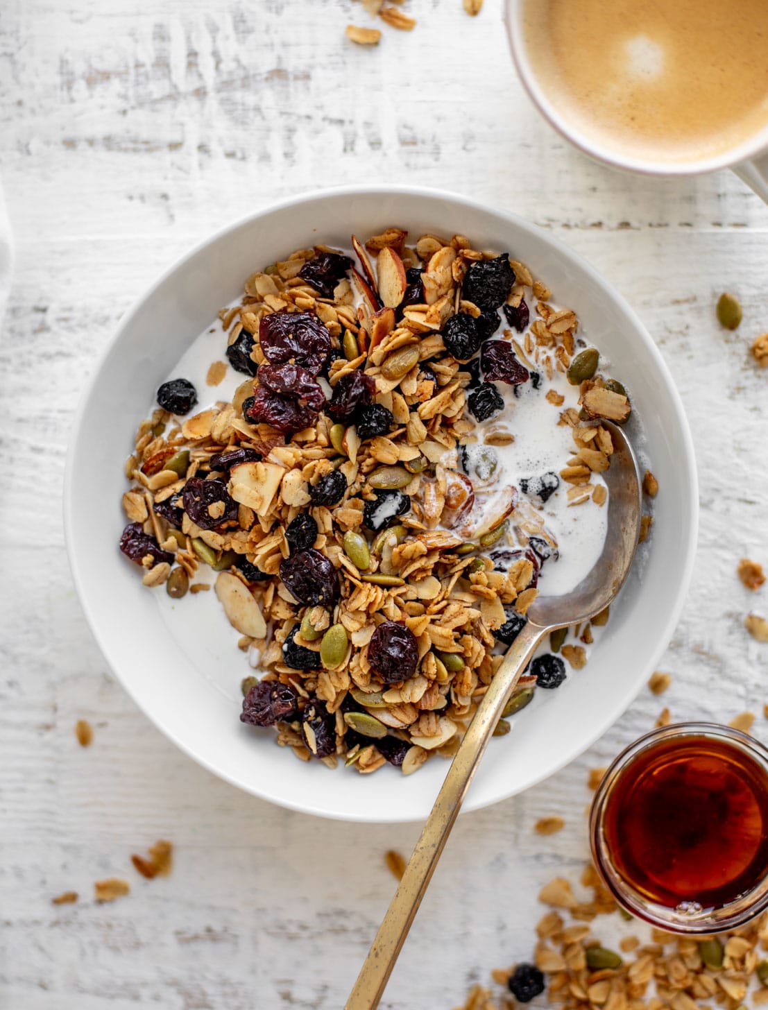 Receta de granola de arce – Receta de granola de arce salada
